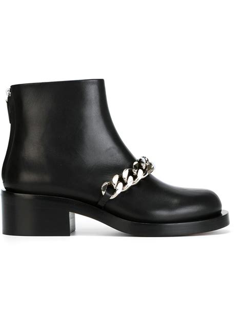 givenchy black chain boots|irrésistible Givenchy 2020 boots.